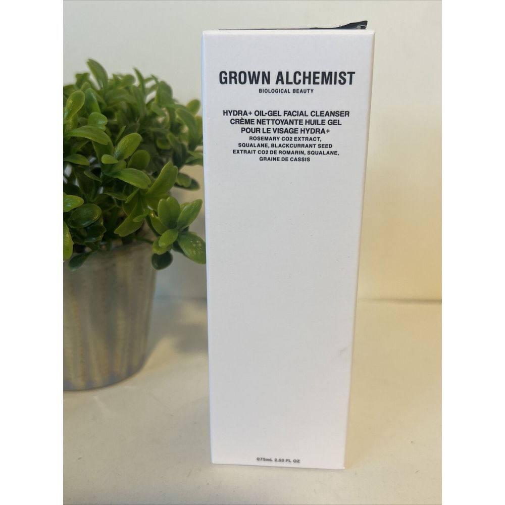 GROWN ALCHEMIST Hydra + Oil-Gel Facial Cleanser Rosemary CO2 Extract 2.53FL‎ OZ